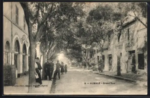 AK Aumale, Grand` Rue