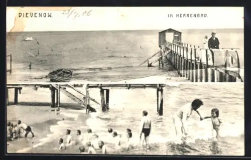 AK Dievenow, Im Herrenbad