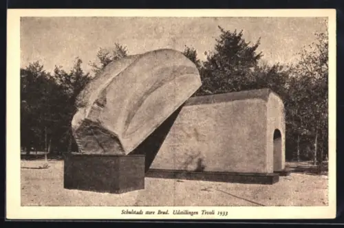 AK Kopenhagen, Udstillingen Tivolli 1933, Schulstads store Brod