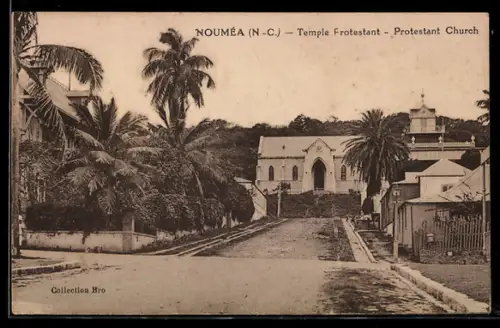 AK Nouméa /N.-C., Temple Protestant