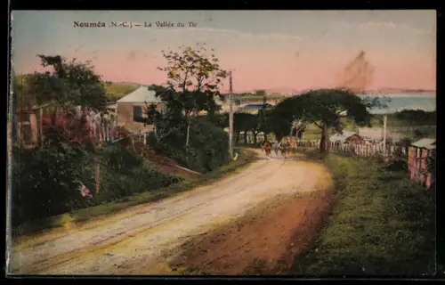 AK Nouméa /N.-C., La Vallée du Tir