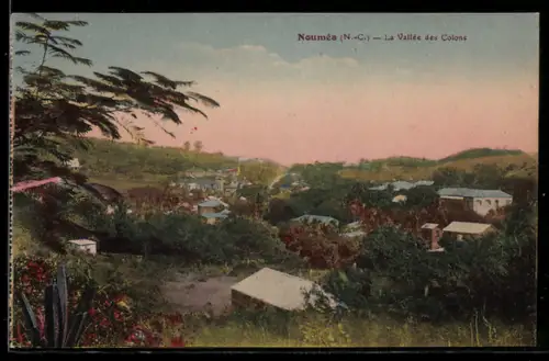 AK Nouméa /N.-C., La Vallée des Colons