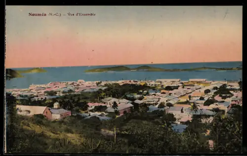 AK Nouméa /N.-C., Vue d`Ensemble