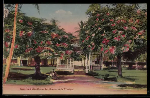 AK Nouméa /N.-C., Le Kiosque de la Musique