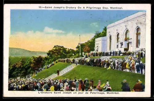 AK Montreal, Saint Joseph`s Oratory on a pilgrimmage day