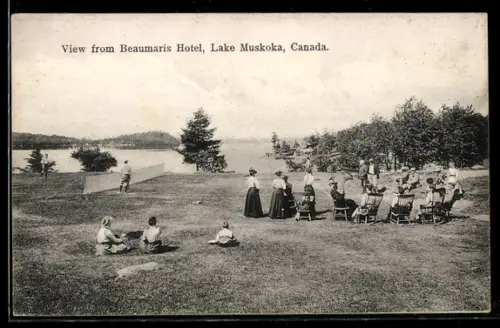 AK Lake Muskoka, View from Beaumaris Hotel