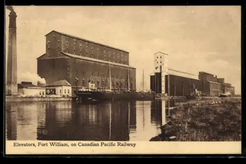 AK Fort William, Elevators on Canadian Pacific Railway