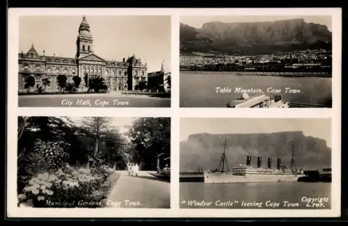 AK Cape Town, City Hall, Table Mountain, Municipal Gardens