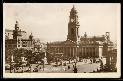 AK Durban, Post Office and Town Gardens