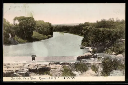AK Kroonstad /O. R. C., The Weir, Valsh River
