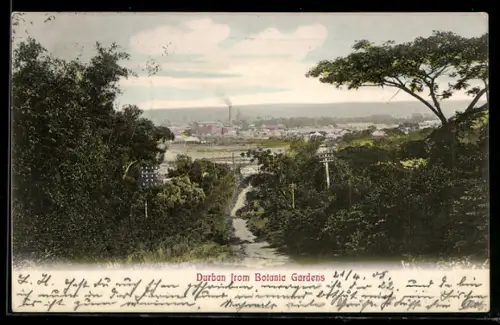 AK Durban, View from Botanic Gardens