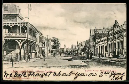 AK Bloemfontein, Street View Maitland Street