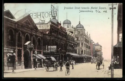 AK Johannesburg, President Street towards Market Square