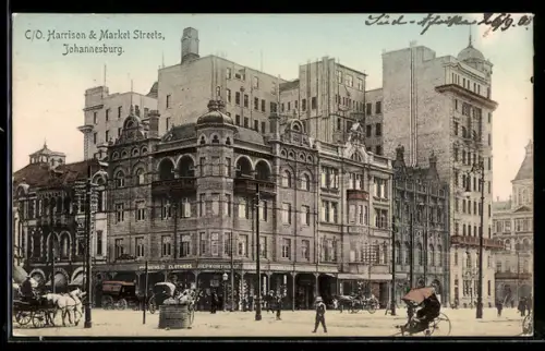 AK Johannesburg, C/O Harrison & Market Streets