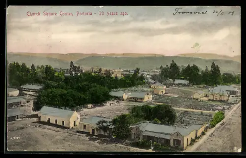 AK Pretoria, Church Square Corner 20 years ago