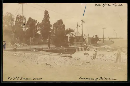 Foto-AK Brakpan, Foundation of Switchhouse