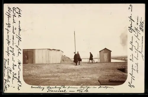 Foto-AK Brakpan, Excellenz Dernburg in Brakpan