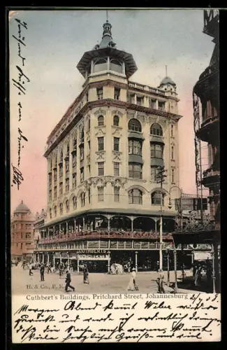 AK Johannesburg, Pritchard Street with Cuthberts Buildings