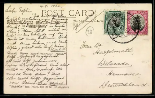 AK Burghersdorp, Market Square