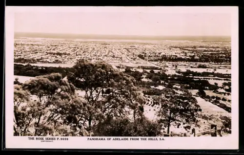 AK Adelaide, Panorama from the Hills