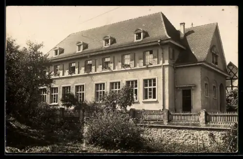 Foto-AK Waltershofen /Freiburg, Ansicht der Hofackerschule