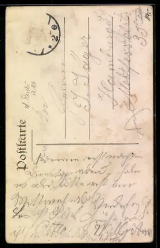 AK Lübeck, Restaurant W. Groth, Roonstrasse 1