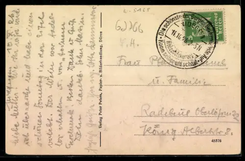 AK Nideggen /Eifel, Das Rurtal