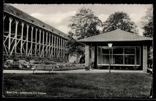 AK Bad Orb, Lesehalle mit Saline
