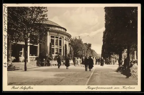 AK Bad Salzuflen, Konzertpromenade am Kurhaus