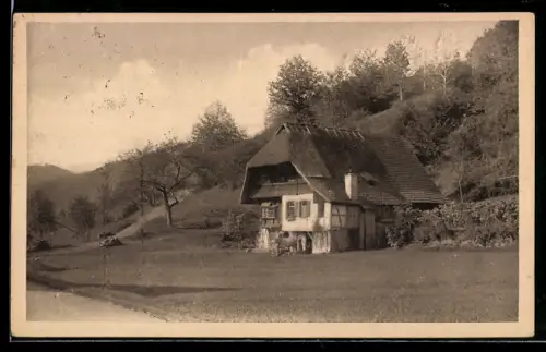 AK Oberwolfach, Wolftal /Bad Schwarzwald, Maier-Yörk Häusle