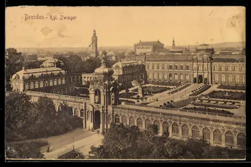 AK Dresden, Kgl. Zwinger