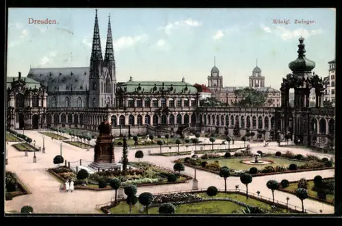AK Dresden, Königl. Zwinger