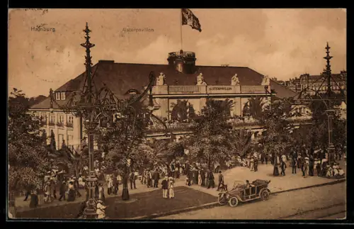 AK Hamburg-Neustadt, Alsterpavillon