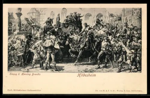 AK Hildesheim, Einzug d. Henning Brandis