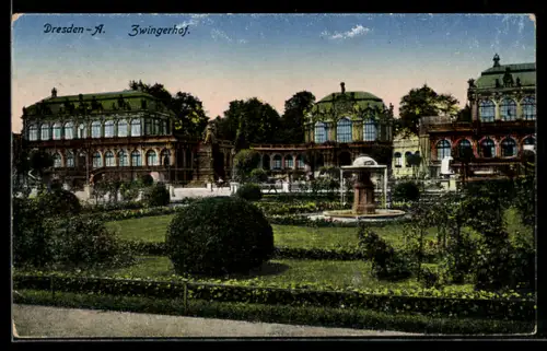 AK Dresden-A., Zwingerhof