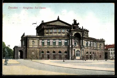 AK Dresden, Königliches Hof-Theater