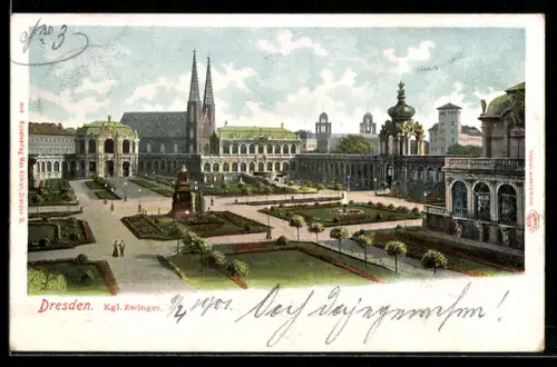 AK Dresden, Kgl. Zwinger