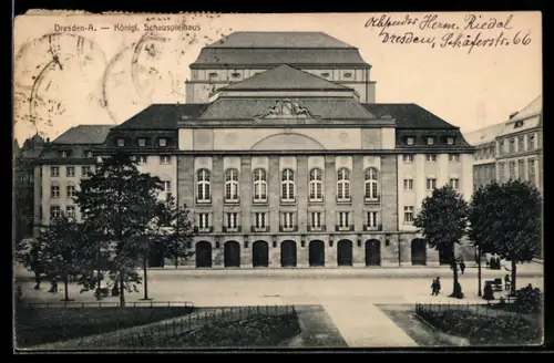AK Dresden-A., Königl. Schauspielhaus