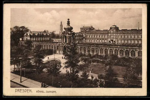 AK Dresden, Königl. Zwinger