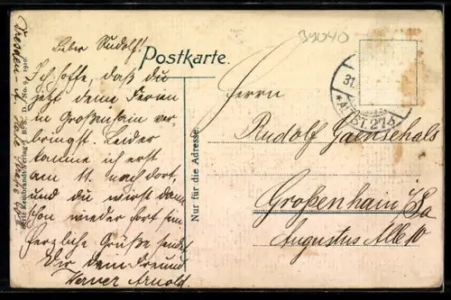 AK Dresden, Königl. Zwinger