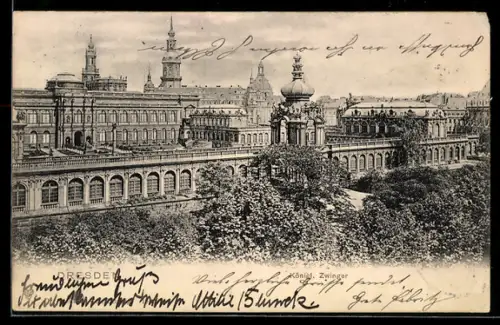 AK Dresden, Königl. Zwinger