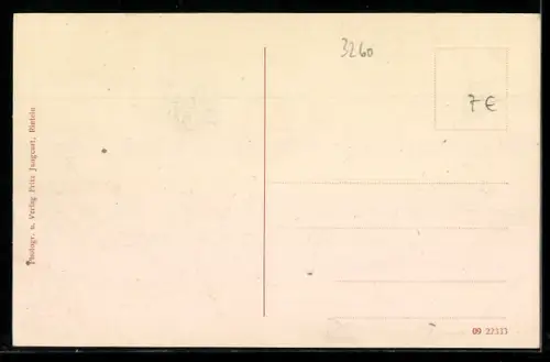 AK Rinteln, Ortsansicht mit Brücke