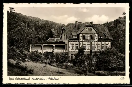 AK Bad Salzdetfurth, Kinderheim Waldhaus d. Kinderheilanstalt
