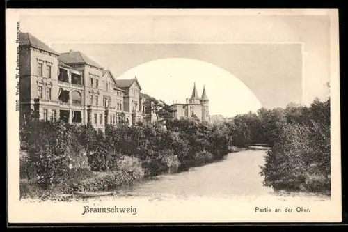 AK Braunschweig, Partie an der Oker