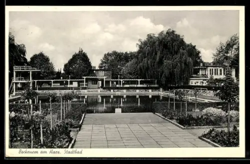 AK Bockenem am Harz, Im Stadtbad
