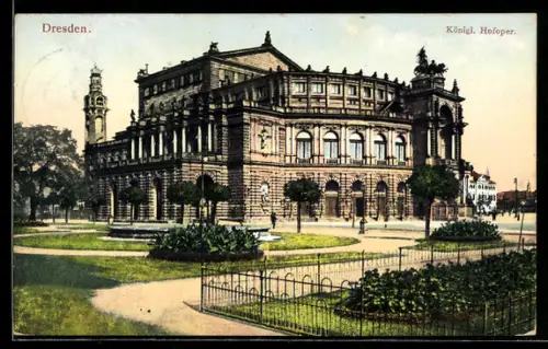AK Dresden, Die Königl. Hofoper
