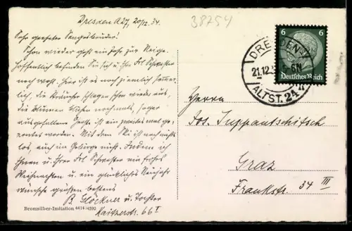 AK Dresden, Partie am Altmarkt