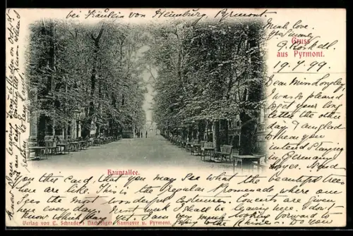 AK Bad Pyrmont, In der Hauptallee