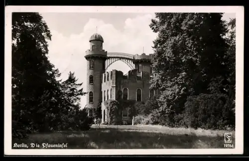 AK Berlin-Wannsee, Pfaueninsel, Schloss Pfaueninsel