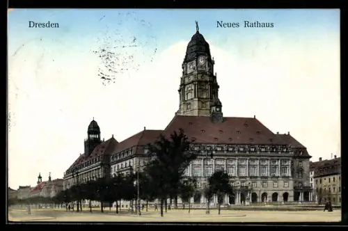 AK Dresden, Neues Rathaus